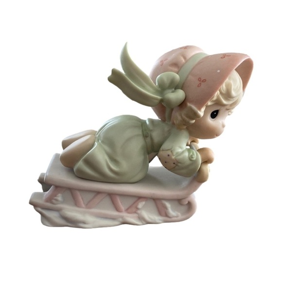 Vintage Precious Moments "Slide Into The Next Millennium With Joy" - Picture 2 of 5